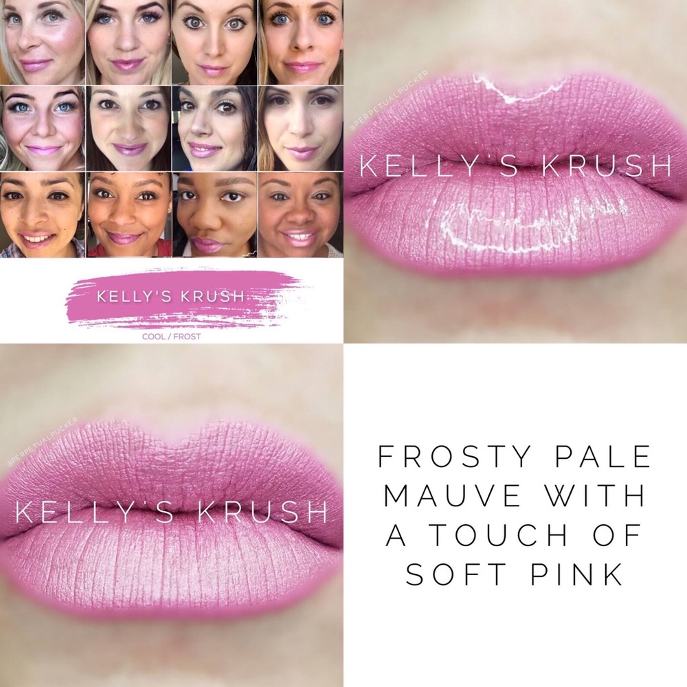 Kelly’s krush lipsense 24 hour lipstick